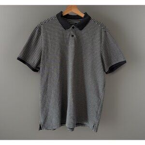 Nordstrom Men's Tech Smart Polo Shirt Size XL Textured Minimalist Office Preppy